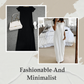 Seasonal bestseller with 50% off 🔥Women's Summer Casual Loose Solid Color Short-Sleeve Long Dress