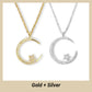 🎁 BUY 1 GET 1 FREE! 🌙✨ Bright Night: Moon Star Necklace – Glow-in-the-Dark Elegance with Celestial Charm 💫🌌