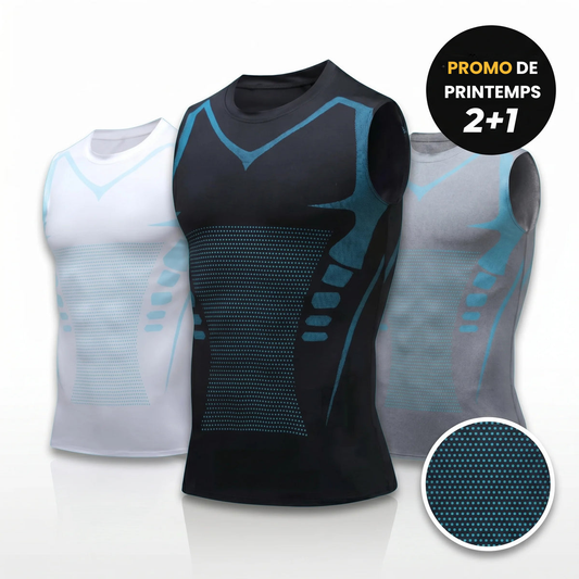 📢📢50% OFF !! ⏰ Ionic Shaping Vest – Compression, Cooling, Sleeveless, Body Contouring 💪