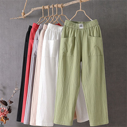 👖Women's Summer Casual Loose Fit Trousers