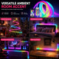 ✨ Faux Fur Neon Light Strip – 360° All-Round Glow, Flexible Decor Lamp 💈