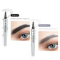 📢📢Buy 1 get 1 free⏰3D Waterproof Microblading Eyebrow Pen 4 Fork Tip Tattoo Pencil
