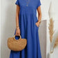 ⏰Last Day Sale 50% Off💃Solid Color Sleeveless Loose Cotton and Linen Pocket Dress
