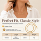 💫 Women's Elegant Copper Plated Flat Chain Necklace – Timeless Shine, Premium Finish & Versatile Daily Wear – A Must-Have Accessory for Every Woman 💖