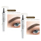 📢📢Buy 1 get 1 free⏰3D Waterproof Microblading Eyebrow Pen 4 Fork Tip Tattoo Pencil
