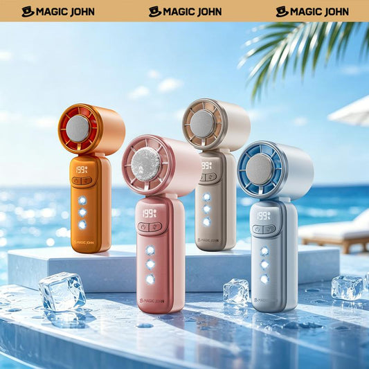 🌬️✨ 50% off! Portable mini hand fans with precise speed control, LED display, compact design, and long battery life – ideal for travel, summer, concerts, and commuting.