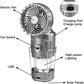 🔥2025 Hot sale🔥🌿Portable LED camping lantern with fan