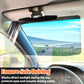 🔥 Anti-Glare Driving Visor – Blocks Sun & Snow Glare, Clear Vision & Universal Fit 🚗