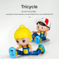 ⏰ Stunt Tricycle for Kids – Music, Lights & 360° Rotation – Dynamic Fun for Ages 1-4 🎉
