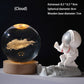 🌌 60% OFF NOW! ✨ 3D Galaxy Crystal Night Light – 16 Colors, Remote Control & USB Powered 🌙