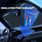 🚗 ✨ Windshield Sunshade Foldable Sun Shield – UV Protection, Includes Steering Wheel Cover, Pouch ☀️
