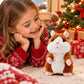 🐹 Talking Hamster Plush – Repeats Whatever You Say, Auto Head-Shaking, Hilarious Fun for Kids & Adults, Soft Interactive Repeat Voice Toy (3×AAA, Batteries Not Included) ✨