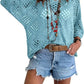 💐Spring Day Sale ⚡50K+ SOLD!✨Womens Bohemian-Inspired Beige Crochet Top with V-Neck