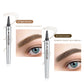 📢📢Buy 1 get 1 free⏰3D Waterproof Microblading Eyebrow Pen 4 Fork Tip Tattoo Pencil