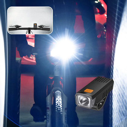 🔥While Supplies Last 67% OFF!🎉 LED Waterproof Rechargeable Bike Headlight with Clip
