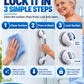 ✨ Suction Cup Grab Bar – Tool-Free No-Drill Install on Tile & Glass, Strong Vacuum Hold, Removable & Reusable – Extra Balance Support for Bathroom Safety 🔒