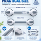 ✨ Suction Cup Grab Bar – Tool-Free No-Drill Install on Tile & Glass, Strong Vacuum Hold, Removable & Reusable – Extra Balance Support for Bathroom Safety 🔒