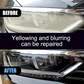 🔥🚘Yellow headlights? One bottle will restore them to their original condition!