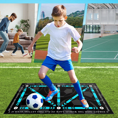 Footwork Training Non-slip Football Training Mat