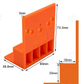 📢📢BUY 1 GET 1 FREE！！⏰Wardrobe Cabinet Side Filler Panel Installation Locator and Stepped Positioning Plate for Precise Hole Alignment