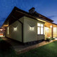 ✨ Solar Tungsten Wall Light – Auto-On, Warm Glow, Wire-Free 🏡