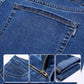 📢📢40% OFF !! ⏰Men's Elastic High Waist Straight Leg Jeans – Stretch Cotton, Breathable, Classic Fit ✨