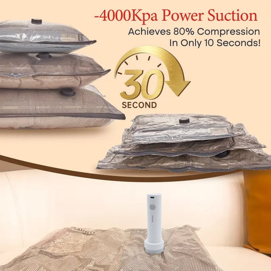 🔥NEW YEAR SALE - 70% OFF✨Cordless Travel Vacuum Storage Compression Bag Set