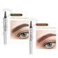 📢📢Buy 1 get 1 free⏰3D Waterproof Microblading Eyebrow Pen 4 Fork Tip Tattoo Pencil