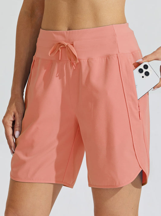 🌞Summer Essentials 49% OFF❄️Women's High-Waisted Quick-Dry Swim Shorts