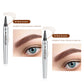 📢📢Buy 1 get 1 free⏰3D Waterproof Microblading Eyebrow Pen 4 Fork Tip Tattoo Pencil