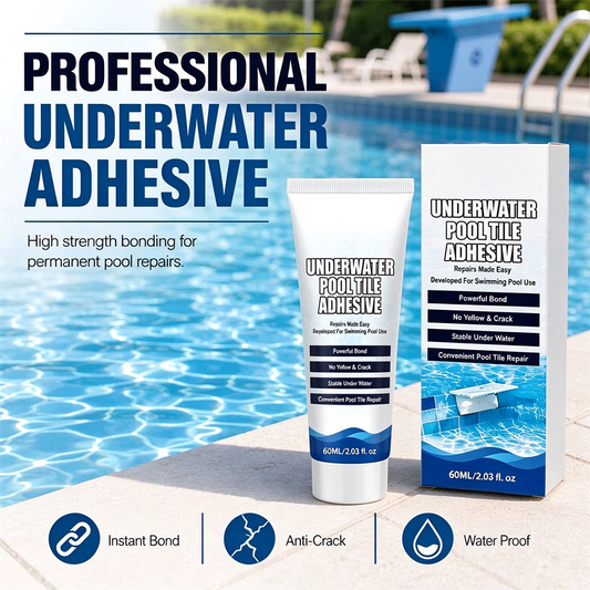 High-Strength Underwater Adhesive — For Pool Tiles & Instant Repairs 🏊