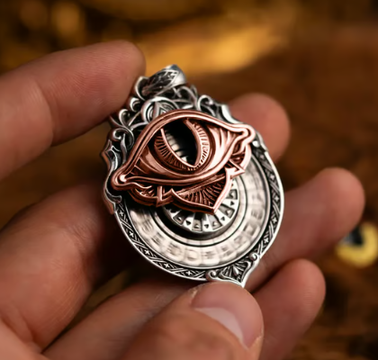 👁️‍🗨️🔥LAST DAY 49% OFF👁️‍🗨️Handmade Tarot Vision Pendant: Connect to Cosmic Wisdom Anytime(✨Comes with instruction manual)