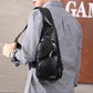 🎉 2026 Sale — Over 49,000 Sold! 😎 Men's Multifunctional High-Quality Leather Chest Bag – Sleek & Adjustable 🎒