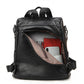 🎒 LIMITED-TIME 50% OFF! ✨ Ladies' Large Capacity Backpack – Stylish, PU Leather, User-Friendly 👜