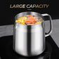 💥HOT SALE 2025💥 Large Capacity 304 Stainless Steel Multi-Purpose Oil Filter Container.