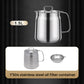 💥HOT SALE 2025💥 Large Capacity 304 Stainless Steel Multi-Purpose Oil Filter Container.