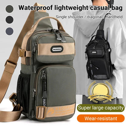 📢📢40% OFF !! ⏰ 2026 Adjustable Oxford Cloth Casual Chest Bag – Stylish & Durable ✨