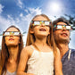 🕶️ Solar Eclipse Glasses for Viewing the Total Solar Eclipse – ISO 12312-2 Certified with Smartphone Filter 🌑