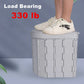 🚽 LIMITED-TIME 50% OFF! ✨ Portable Outdoor Folding Toilet – 300lb Capacity, Odor-Proof, Multi-Use