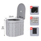 🚽 LIMITED-TIME 50% OFF! ✨ Portable Outdoor Folding Toilet – 300lb Capacity, Odor-Proof, Multi-Use