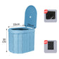 🚽 LIMITED-TIME 50% OFF! ✨ Portable Outdoor Folding Toilet – 300lb Capacity, Odor-Proof, Multi-Use