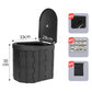 🚽 LIMITED-TIME 50% OFF! ✨ Portable Outdoor Folding Toilet – 300lb Capacity, Odor-Proof, Multi-Use
