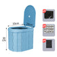 🚽 LIMITED-TIME 50% OFF! ✨ Portable Outdoor Folding Toilet – 300lb Capacity, Odor-Proof, Multi-Use