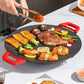 🔥 50% OFF🔥 🍳 Non-stick electric griddle ✨ Suitable for indoor and outdoor use ⚡ Key features: ✅ Large surface area (28~40 cm) - can grill 4 servings at the same time ✅ Adjustable temperature (80-230°C) ✅ Easy to clean