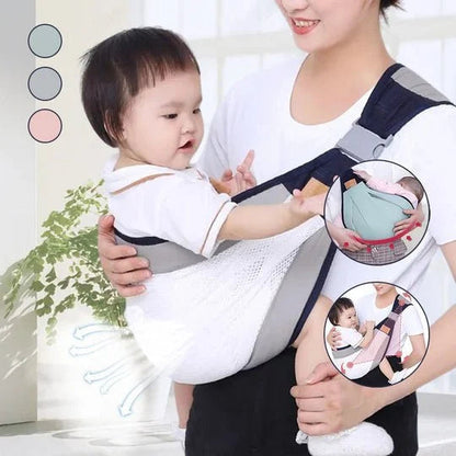 📢📢50% RABATT !!⏰Lightweight Baby Carrier – Breathable, ergonomic & adjustable – Perfect for hands-free bonding & daily outings 🌿