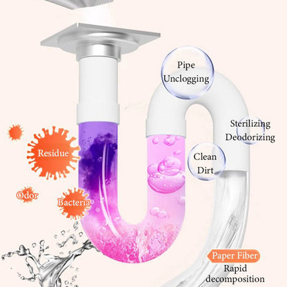 🎁Hot Sale 50% OFF🔥Multi-Use Powerful Anti-Clog Drain Cleaner Powder