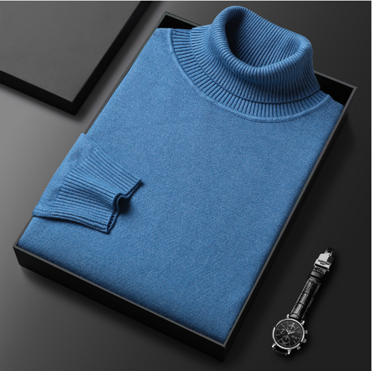 🧵 63% OFF NOW! ✨ Men's Premium Cashmere Sweater - Buttery Soft & Breathable, Versatile Style for Office or Casual Wear 🍂📦