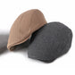 Unisex Winter Vintage Adjustable Pure Color Cap