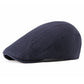 Unisex Winter Vintage Adjustable Pure Color Cap