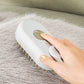 🐾 LIMITED-TIME 50% OFF! ✨ Pet Grooming Spray Brush – 3-in-1 Massage, One-Touch Mist, Rotating Handle 🧡